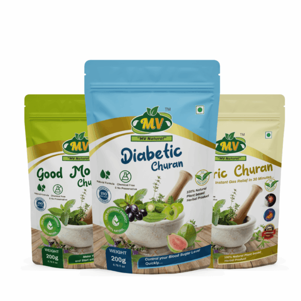 MV Natural Ayurvedic Churan Combo
