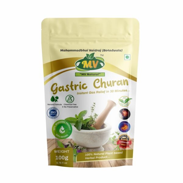 Gastic Churan 100gm - Instant Gas Relief in 30 Minutes – Digestive Comfort, Naturally!